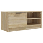 vidaXL TV-Schränke 2 Stk. Sonoma-Eiche 80x35x36,5 cm Holzwerkstoff