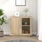 vidaXL Sideboard Sonoma-Eiche 80x40x75 cm