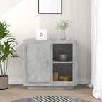 vidaXL Sideboard Betongrau 80x40x75 cm