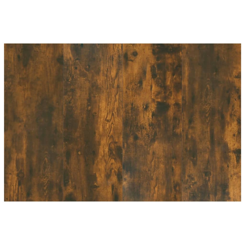 vidaXL Kopfteil Räuchereiche 120x1,5x80 cm Holzwerkstoff