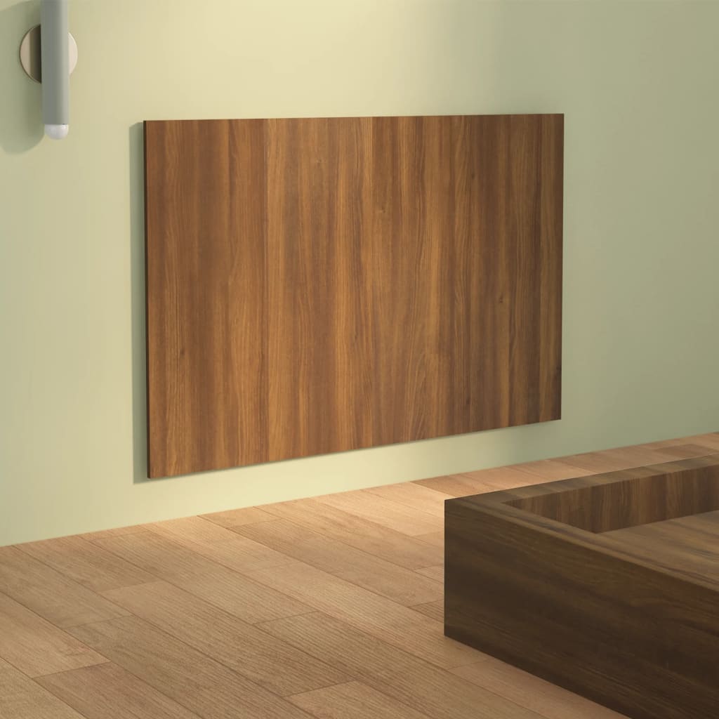 vidaXL Kopfteil Braun Eichen-Optik 120x1,5x80 cm Holzwerkstoff