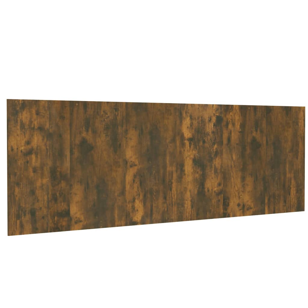 vidaXL Wand Kopfteil Räuchereiche 240x1,5x80 cm Holzwerkstoff