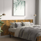 vidaXL Wand Kopfteil Räuchereiche 240x1,5x80 cm Holzwerkstoff
