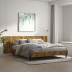 vidaXL Wand Kopfteil Räuchereiche 240x1,5x80 cm Holzwerkstoff