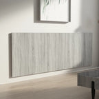 vidaXL Wand Kopfteil Grau Sonoma 240x1,5x80 cm Holzwerkstoff