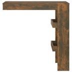 vidaXL Wand-Bartisch Räuchereiche 102x45x103,5 cm Holzwerkstoff