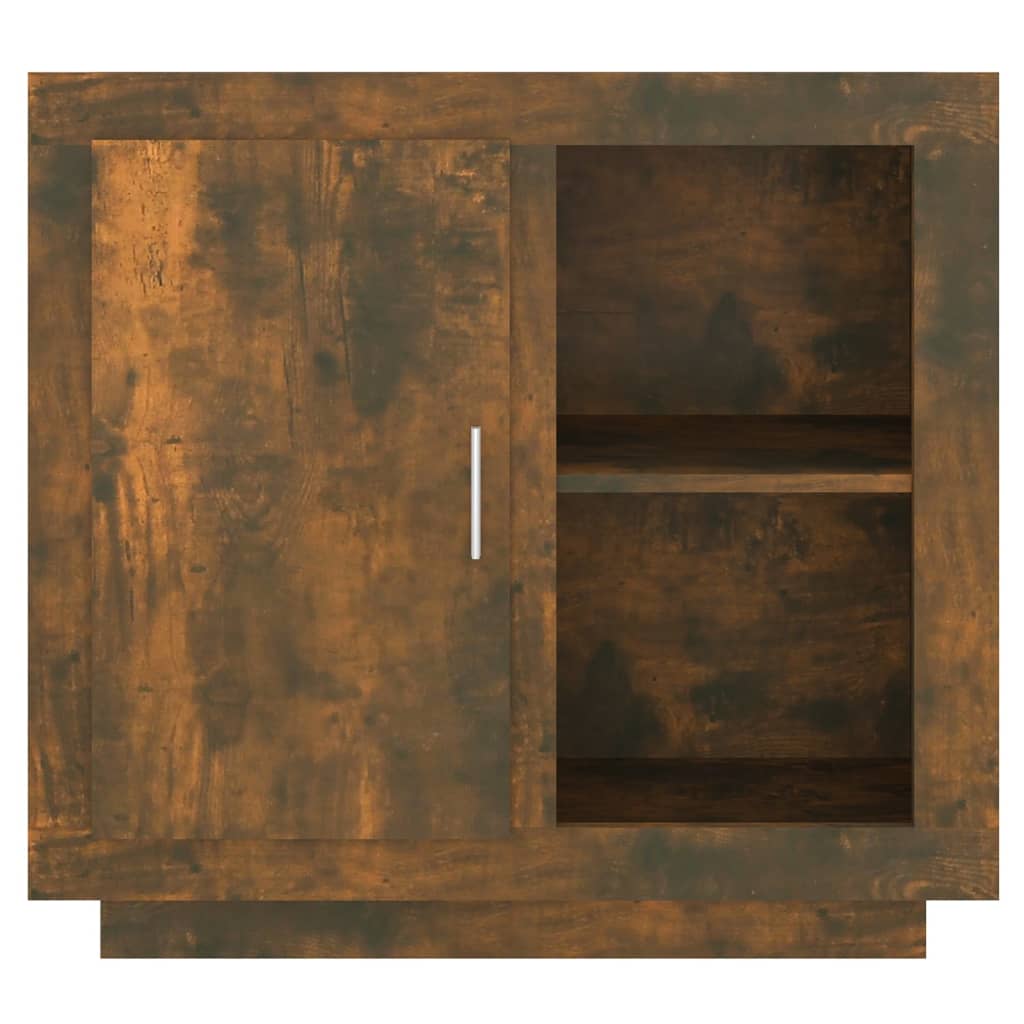 vidaXL Sideboard Räuchereiche 80x40x75 cm