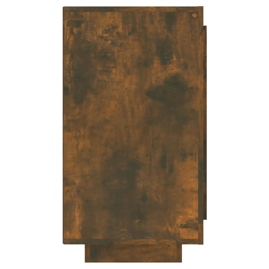vidaXL Sideboard Räuchereiche 80x40x75 cm