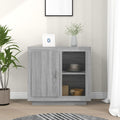 vidaXL Sideboard Grau Sonoma 80x40x75 cm