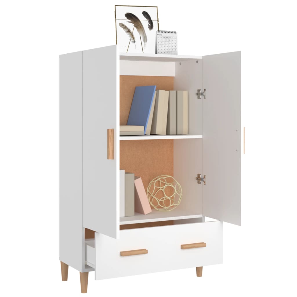 vidaXL Highboard Weiß 70x31x115 cm Holzwerkstoff