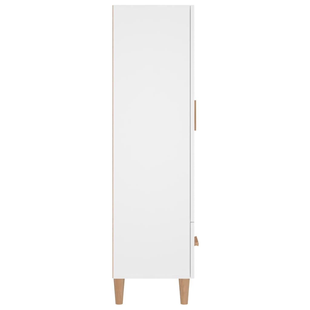 vidaXL Highboard Weiß 70x31x115 cm Holzwerkstoff