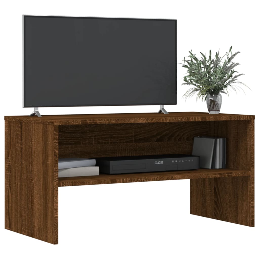 vidaXL TV-Schrank Braun Eiche-Optik 80x40x40 cm Holzwerkstoff