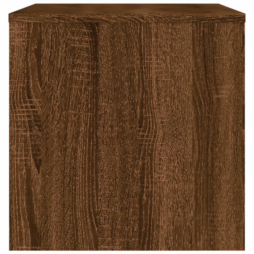 vidaXL TV-Schrank Braun Eiche-Optik 80x40x40 cm Holzwerkstoff
