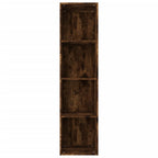vidaXL Bücherschrank/TV-Schrank Räuchereiche 36x30x143cm Holzwerkstoff
