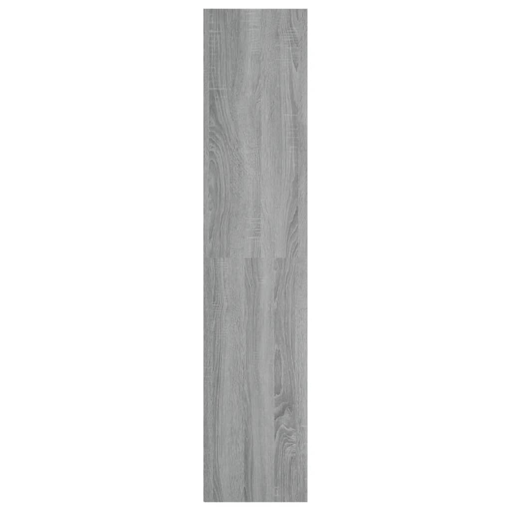 vidaXL Bücherschrank/TV-Schrank Grau Sonoma 36x30x143 cm Holzwerkstoff