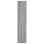 vidaXL Bücherschrank/TV-Schrank Grau Sonoma 36x30x143 cm Holzwerkstoff