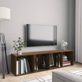 vidaXL Bücherschrank/TV-Schrank Eichen-Optik 143x30x36cm Holzwerkstoff