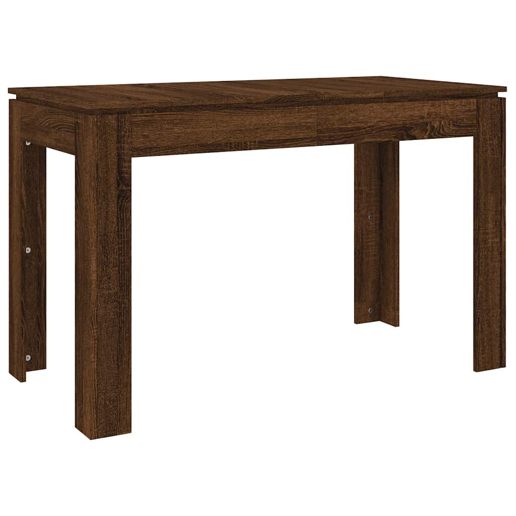 vidaXL Esstisch Braun Eichen-Optik 120x60x76 cm Holzwerkstoff