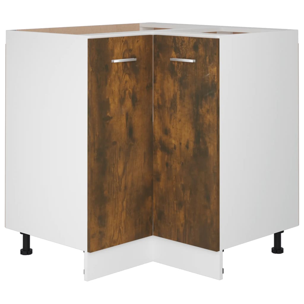 vidaXL Küchenschrank Lyon Räuchereiche 75,5x75,5x81,5 cm Holzwerkstoff