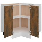 vidaXL Küchenschrank Lyon Räuchereiche 75,5x75,5x81,5 cm Holzwerkstoff