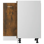 vidaXL Küchenschrank Lyon Räuchereiche 75,5x75,5x81,5 cm Holzwerkstoff