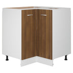 vidaXL Küchenschrank Braun Eichen-Optik 75,5x75,5x81,5cm Holzwerkstoff