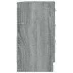 vidaXL Waschbeckenschrank Grau Sonoma 63x30x54 cm Holzwerkstoff