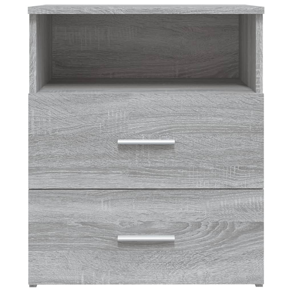 vidaXL Nachttisch Grau Sonoma 50x32x60 cm