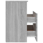 vidaXL Nachttisch Grau Sonoma 50x32x60 cm