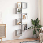 vidaXL Würfelregale 6 Stk. Grau Sonoma 30x15x30 cm