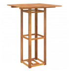 vidaXL Bistrotisch 75x75x110 cm Massivholz Akazie