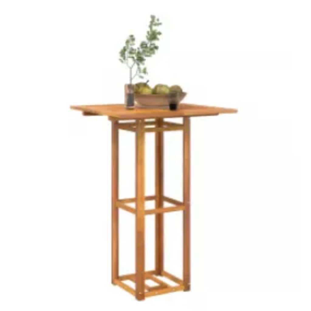 vidaXL Bistrotisch 75x75x110 cm Massivholz Akazie