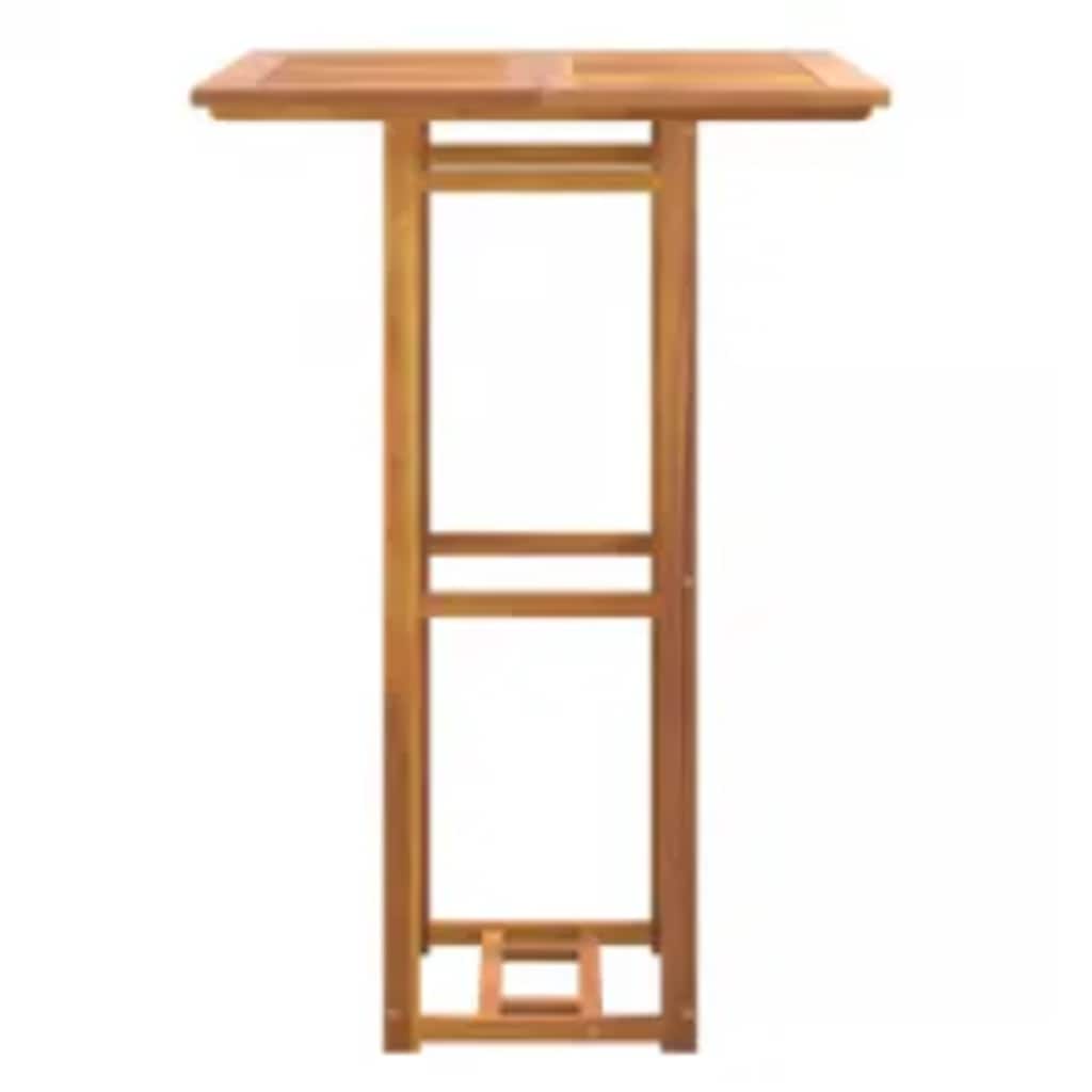 vidaXL Bistrotisch 75x75x110 cm Massivholz Akazie