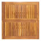 vidaXL Bistrotisch 75x75x110 cm Massivholz Akazie
