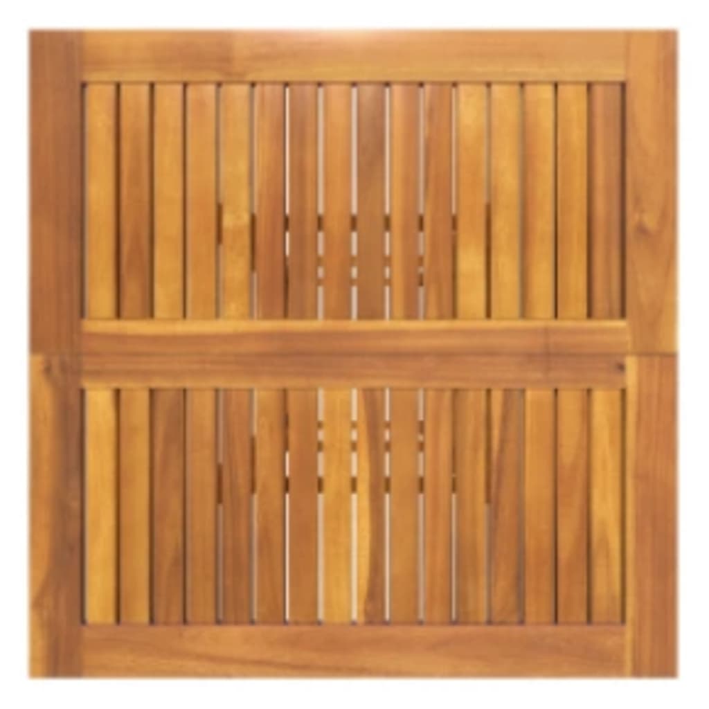 vidaXL Bistrotisch 75x75x110 cm Massivholz Akazie