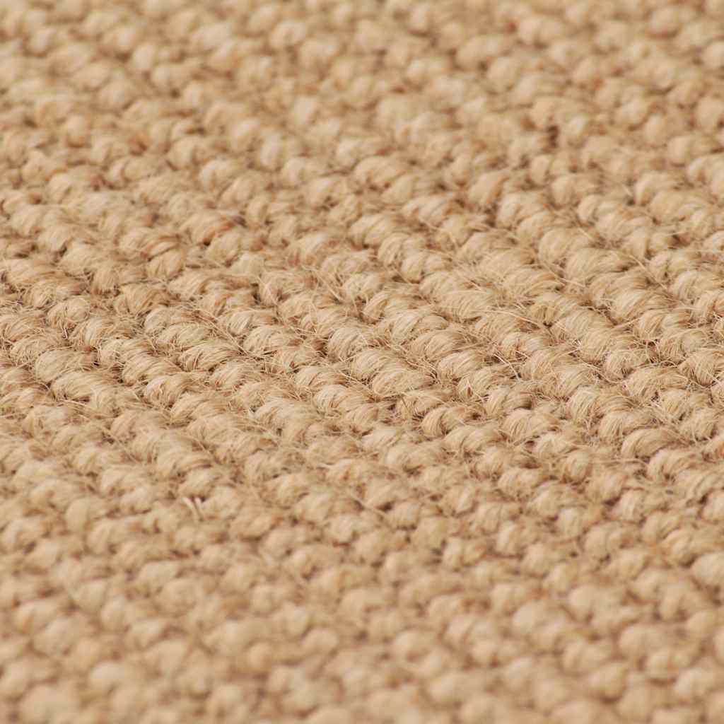 vidaXL Teppich Jute mit Latex-Rückseite 180x250 cm