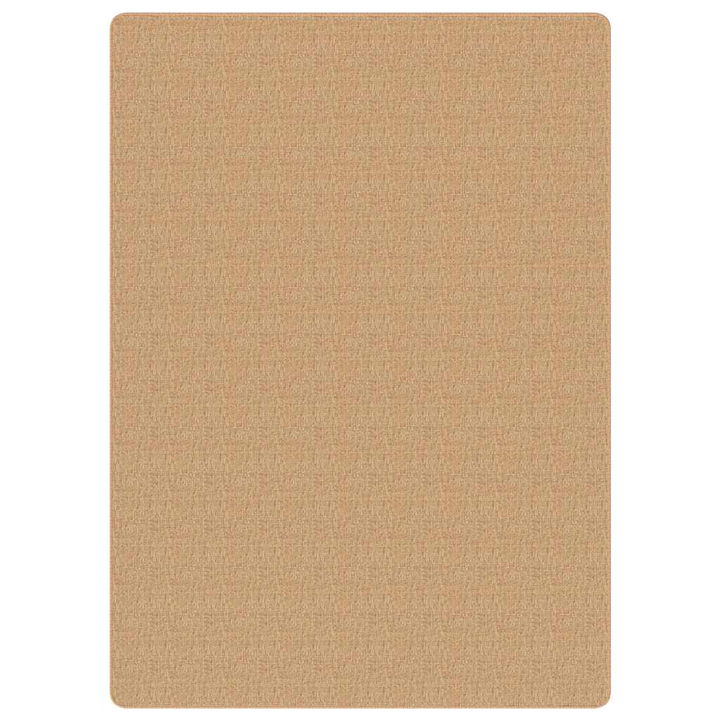 vidaXL Teppich Jute mit Latexrücken 200x300 cm