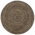 vidaXL Teppich Handgefertigt Jute Weiß und Braun 180 cm