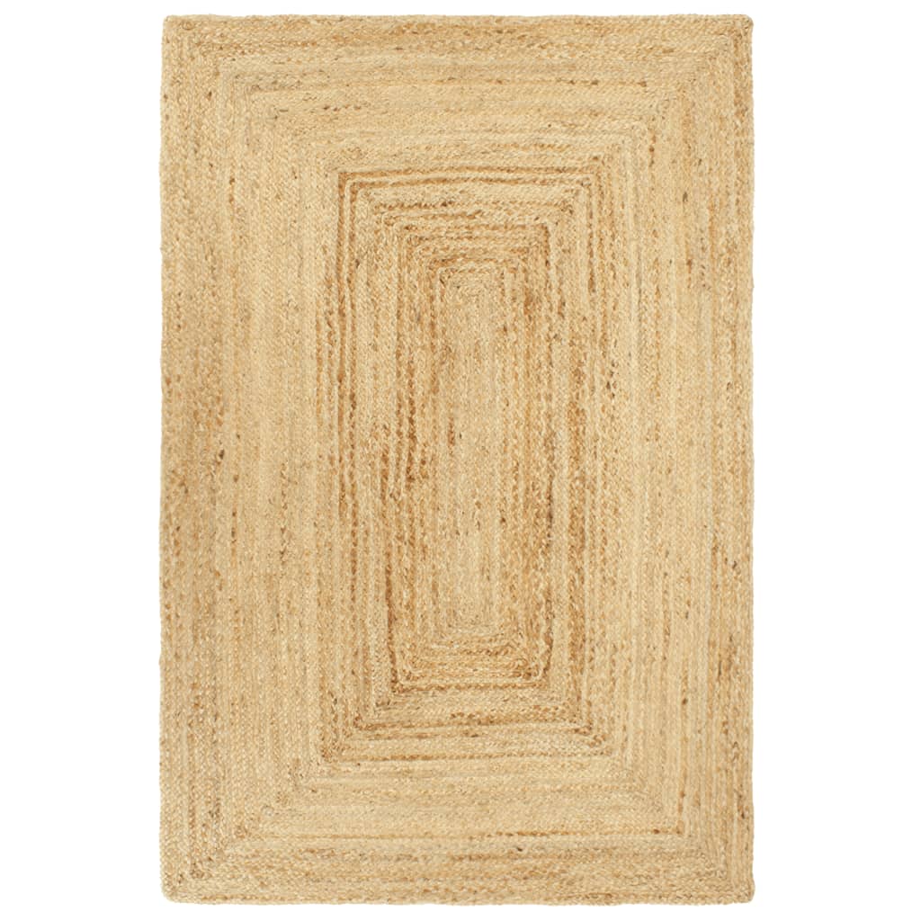 vidaXL Teppich Handgefertigt Jute 180x250 cm