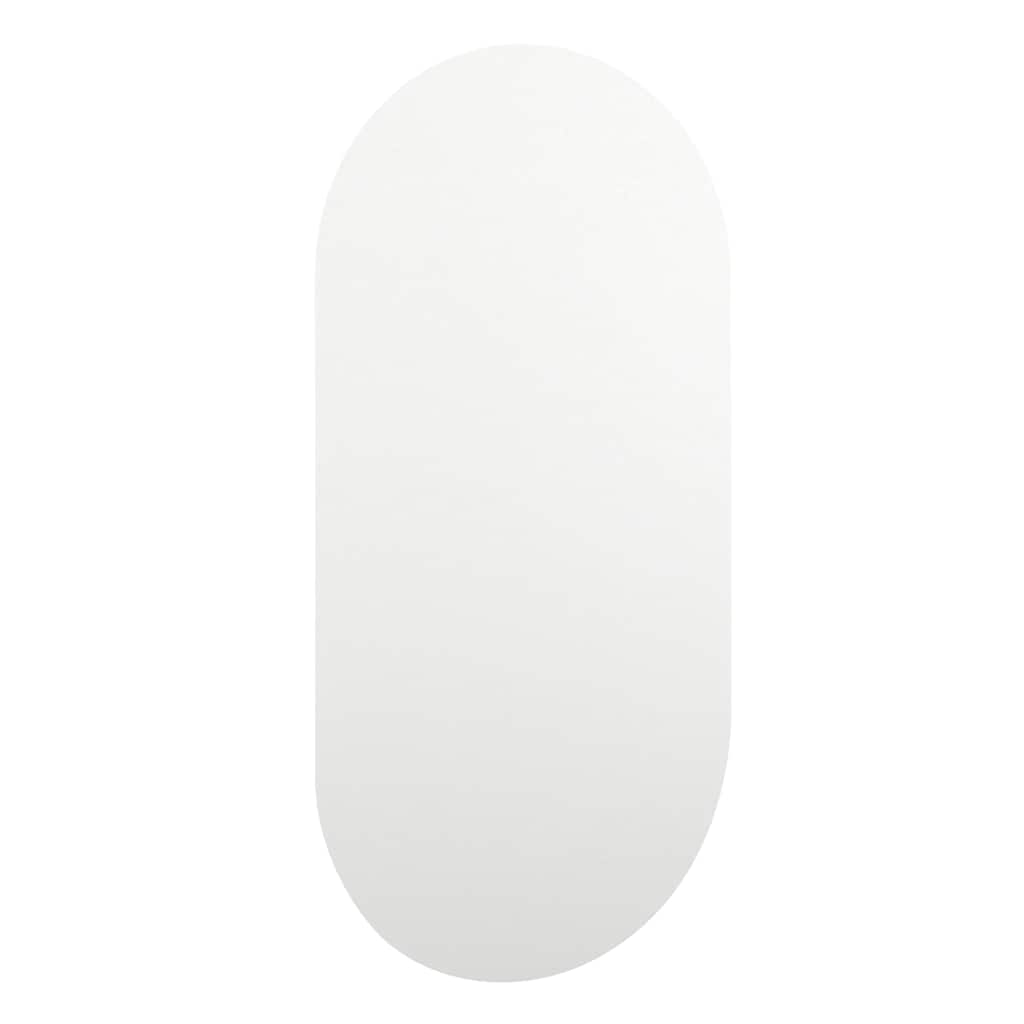 vidaXL Spiegel mit LED-Leuchten 40x20 cm Glas Oval