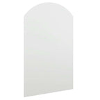 vidaXL Spiegel mit LED-Leuchten 60x40 cm Glas Bogenförmig