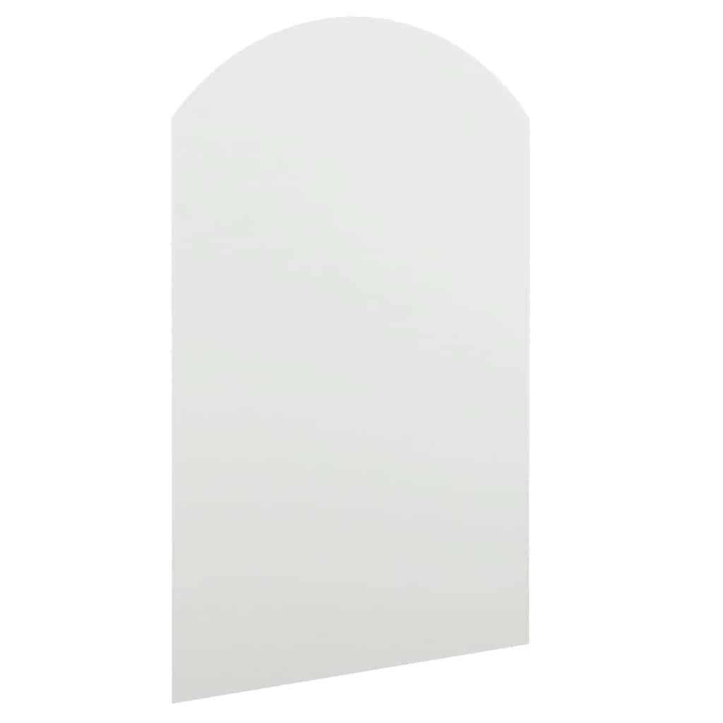 vidaXL Spiegel mit LED-Leuchten 60x40 cm Glas Bogenförmig