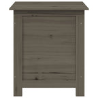 vidaXL Outdoor-Kissenbox Anthrazit 50x50x56 cm Massivholz Tanne