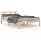 vidaXL Massivholzbett ohne Matratze 120x200 cm