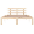 vidaXL Massivholzbett ohne Matratze 120x200 cm