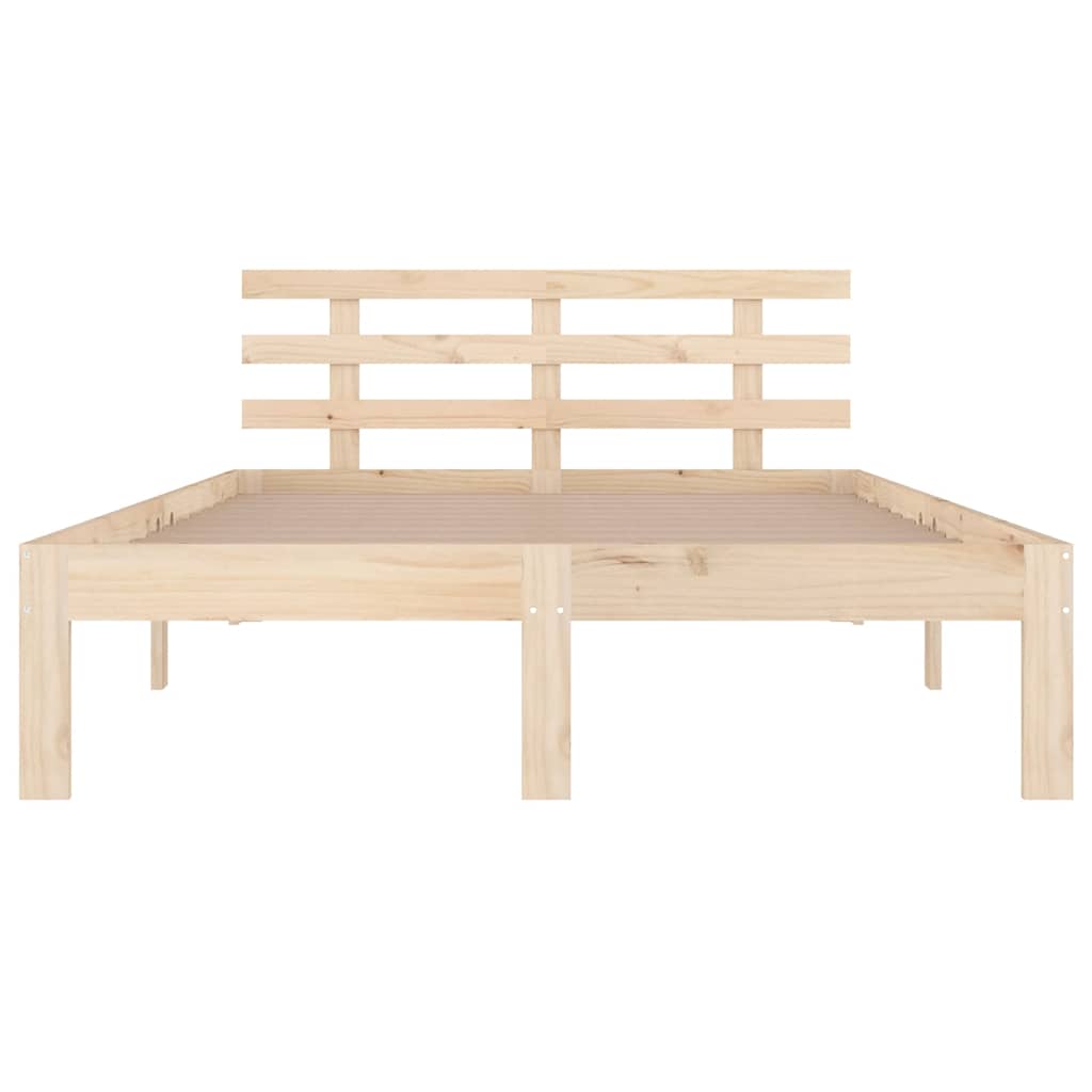 vidaXL Massivholzbett ohne Matratze 120x200 cm