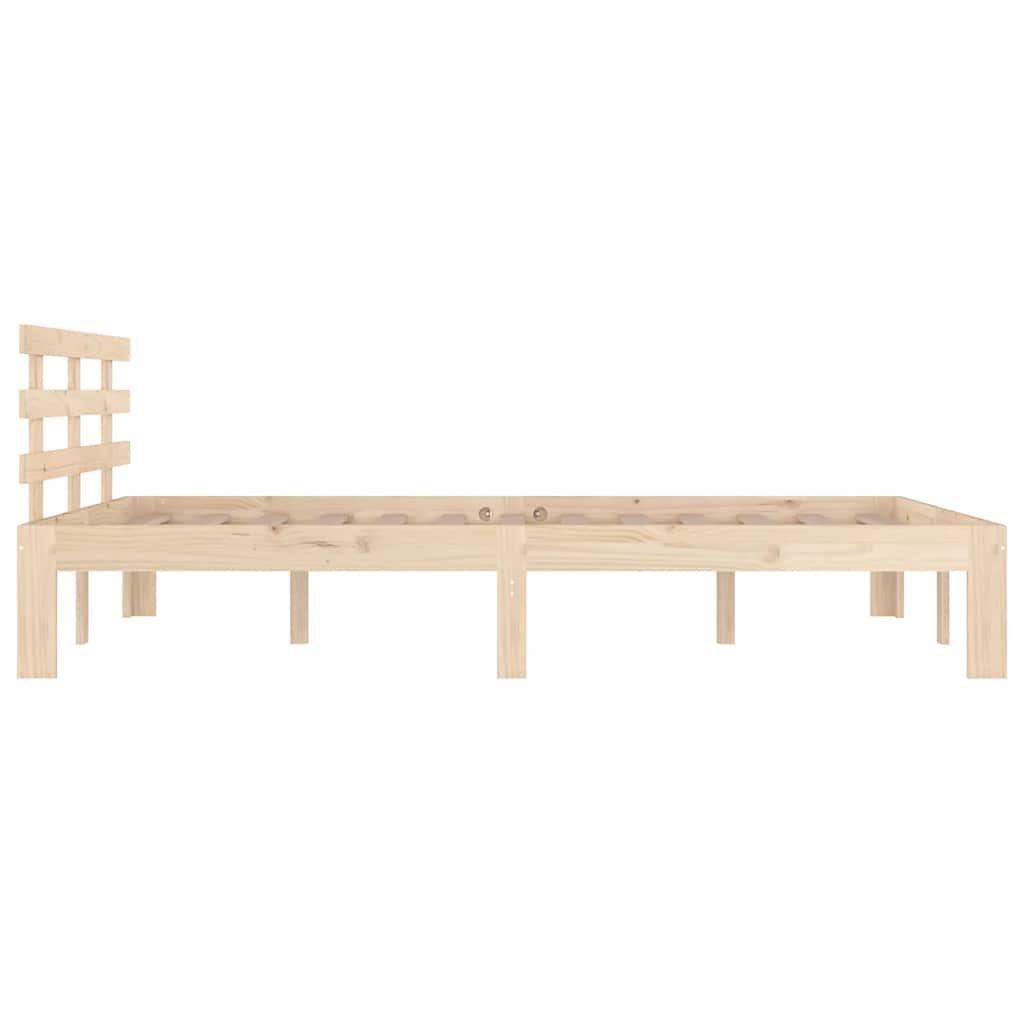 vidaXL Massivholzbett ohne Matratze 120x200 cm