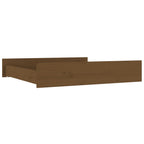 vidaXL Bettschubladen 2 Stk. Honigbraun Massivholz Kiefer