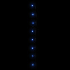 vidaXL LED-Lichterkette mit 600 LEDs Blau 60 m PVC
