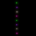 vidaXL LED-Lichterkette mit 600 LEDs Pastell Mehrfarbig 60 m PVC